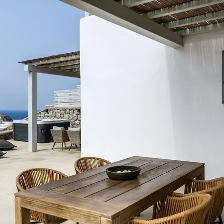 The Mykonist Merchia Beach Villas & Suites Exterior photo