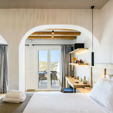 The Mykonist Merchia Beach Villas & Suites Exterior photo