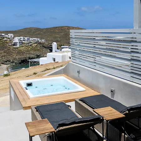 The Mykonist Merchia Beach Villas & Suites Exterior photo