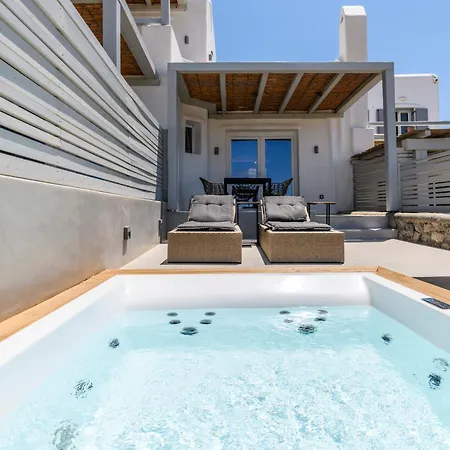 The Mykonist Merchia Beach Villas & Suites Exterior photo