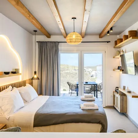 The Mykonist Merchia Beach Villas & Suites Exterior photo