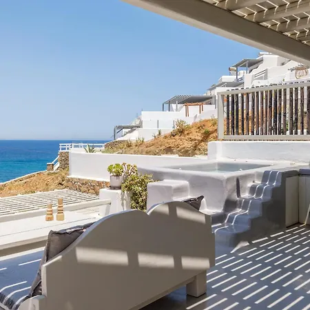 The Mykonist Merchia Beach Villas & Suites Exterior photo